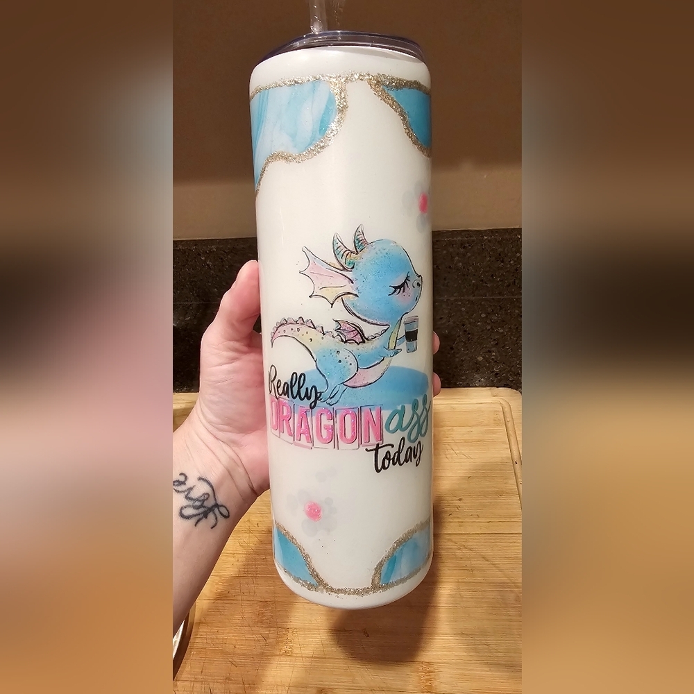 🩵Tumbler 30oz stainless steel🩵 - Picture 7 of 9